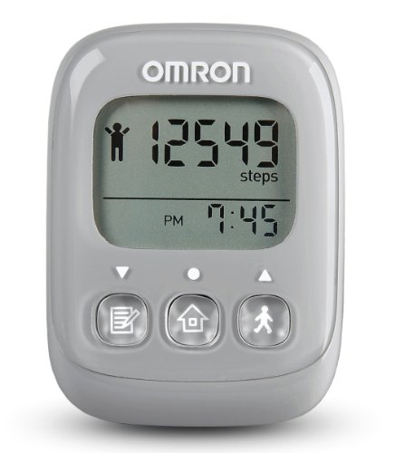 Omron Alvita Ultimate Pedometer, Gray