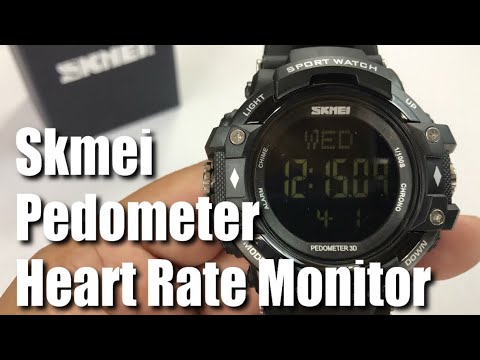 SKMEI Heart Rate Pedometer Calorie Monitoring Waterproof Sports Watch Review