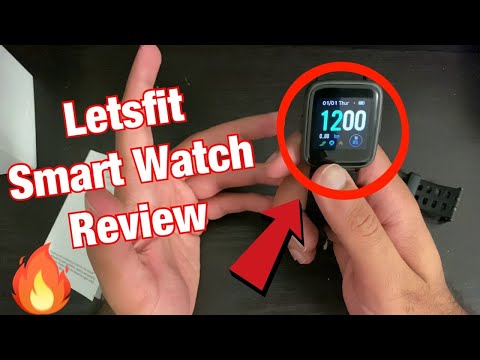 Letsfit Smart Watch Activity Fitness Tracker Review